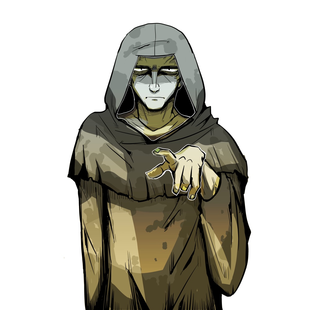 ヘビ人間・ローブの男