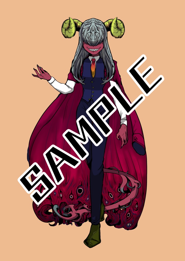 【立ち絵素材】角を持つもの【無料版あり】