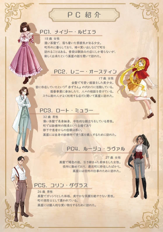 マーダーミステリー「暗黒童話~赤ずきん猟奇殺人事件~」