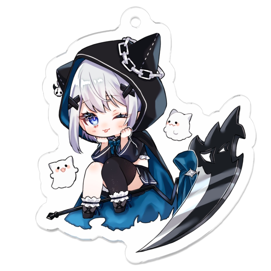 涼水しおり|アクリルキーホルダー|通常衣装Ver