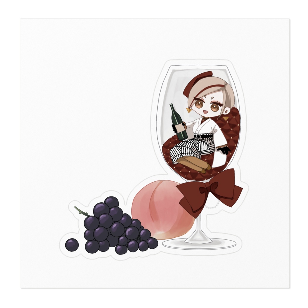 祝杯ステッカー