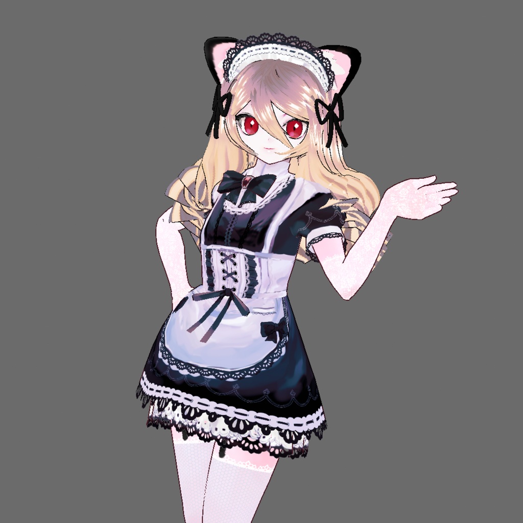 メイド服セット【VRoid用衣装テクスチャ】