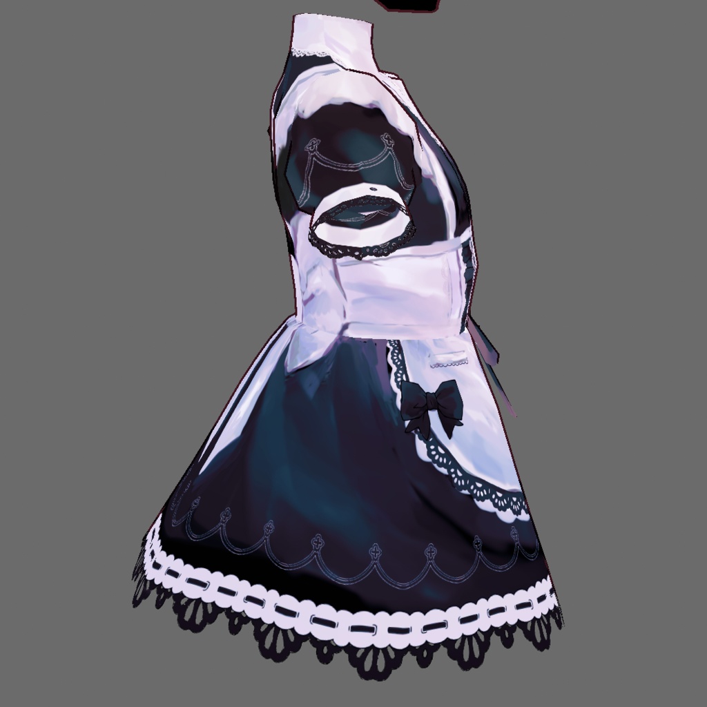メイド服セット【VRoid用衣装テクスチャ】