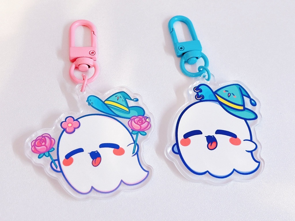 おばけちゃんアクリルキーホルダー