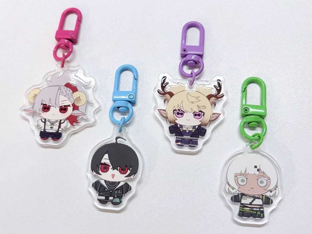 【受注生産】HTH&NJ アクリルキーホルダー 非公式