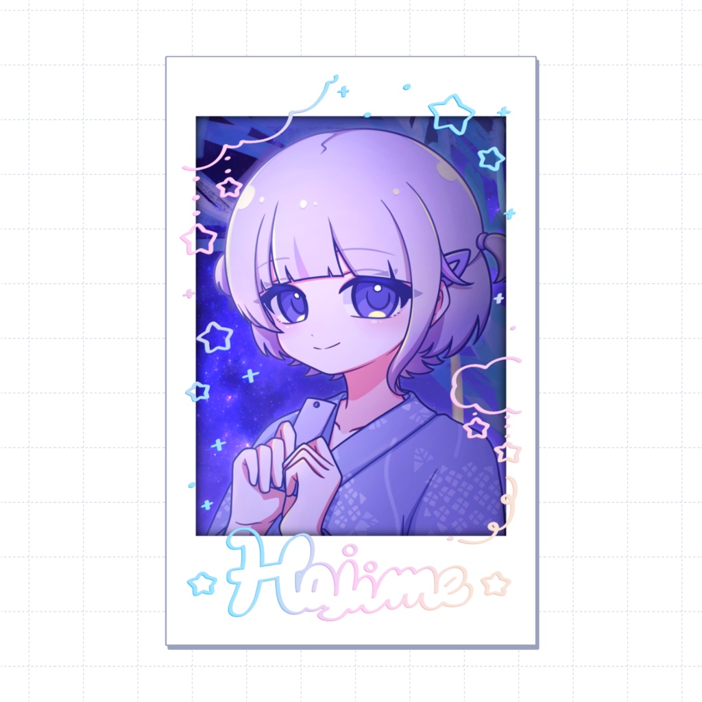 轟はじめ デジタル箔チェキ風カード 非公式