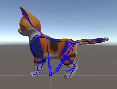 【3Dモデル】ネコ 4足歩行