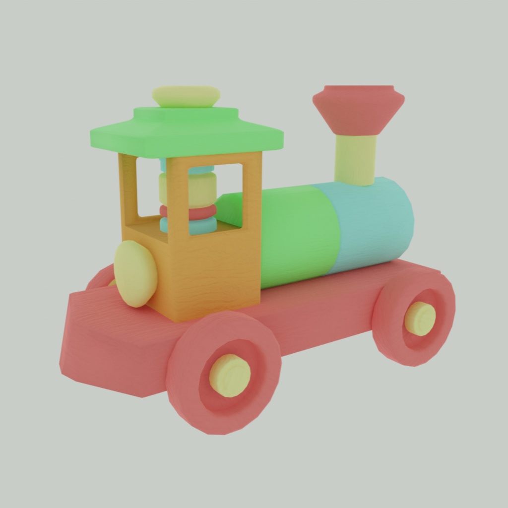 【3Dデザイン】積み木 おもちゃ