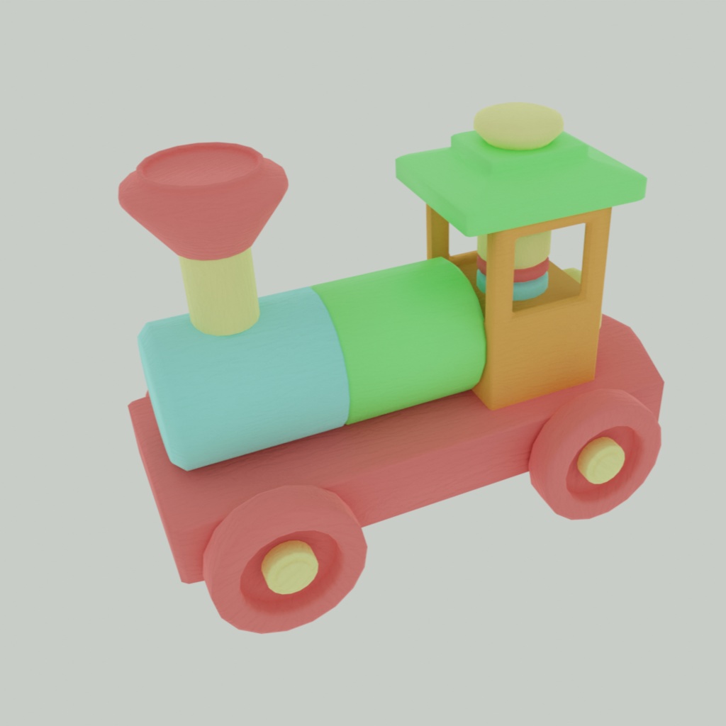 【3Dデザイン】積み木 おもちゃ