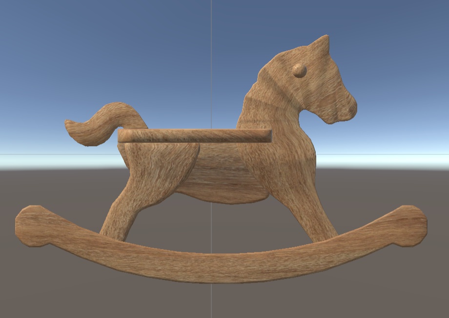 【3Dデザイン】木馬 おもちゃ