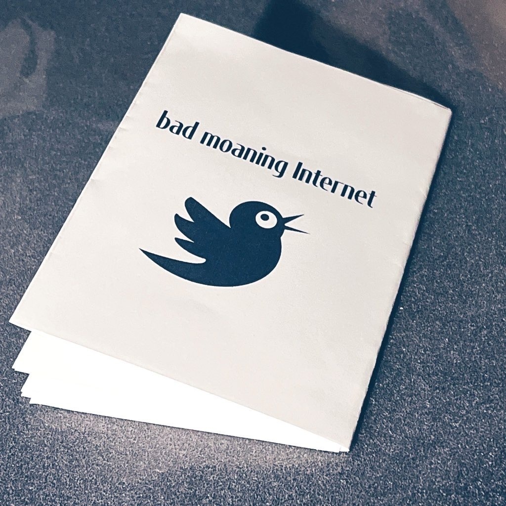 【初回限定版】ワンコインZINE | bad moaning Internet