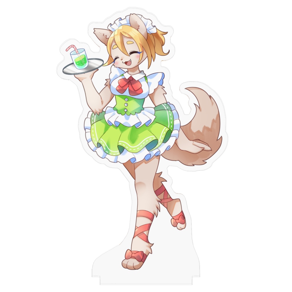 メスケモメイドちゃん アクリルフィギュア