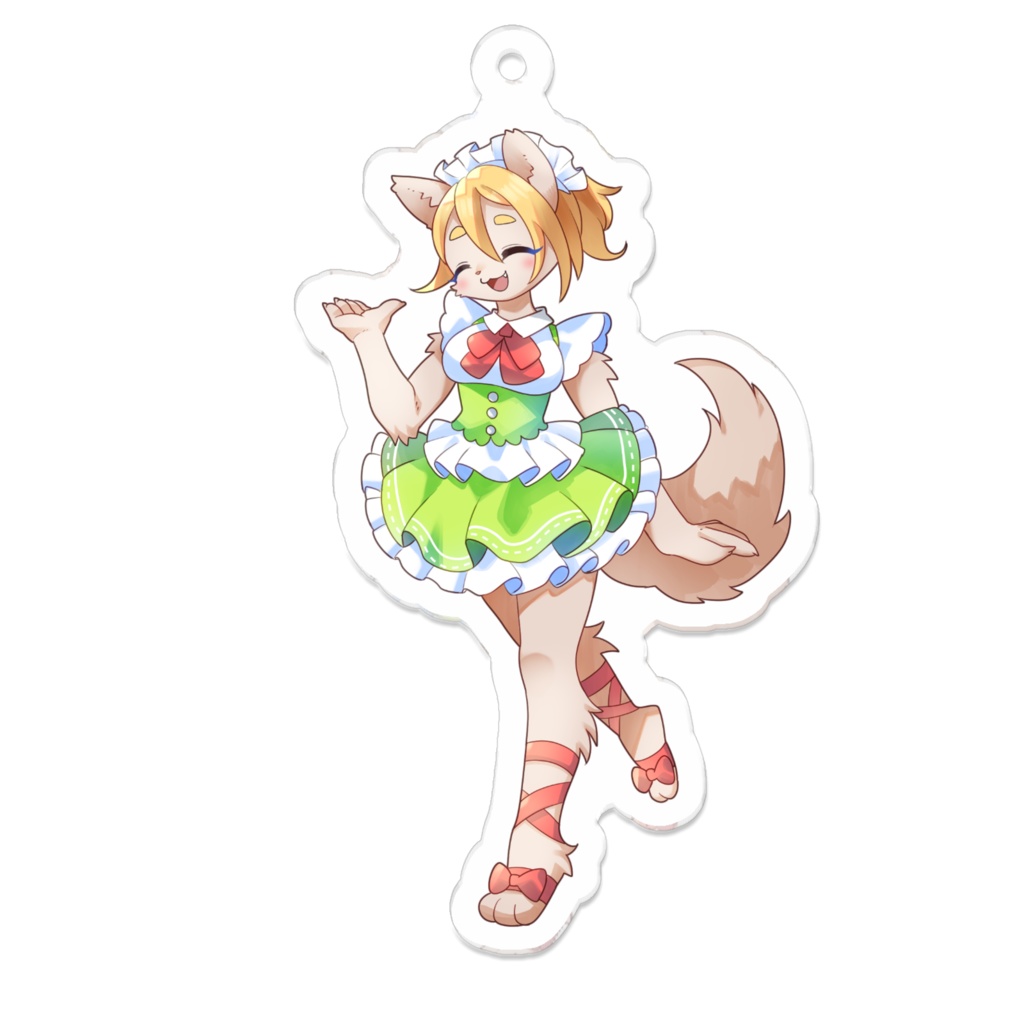 メスケモメイドちゃん アクリルキーホルダー