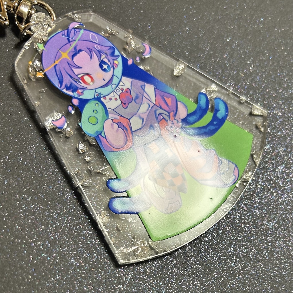 ※B品　侵略者キーホルダー