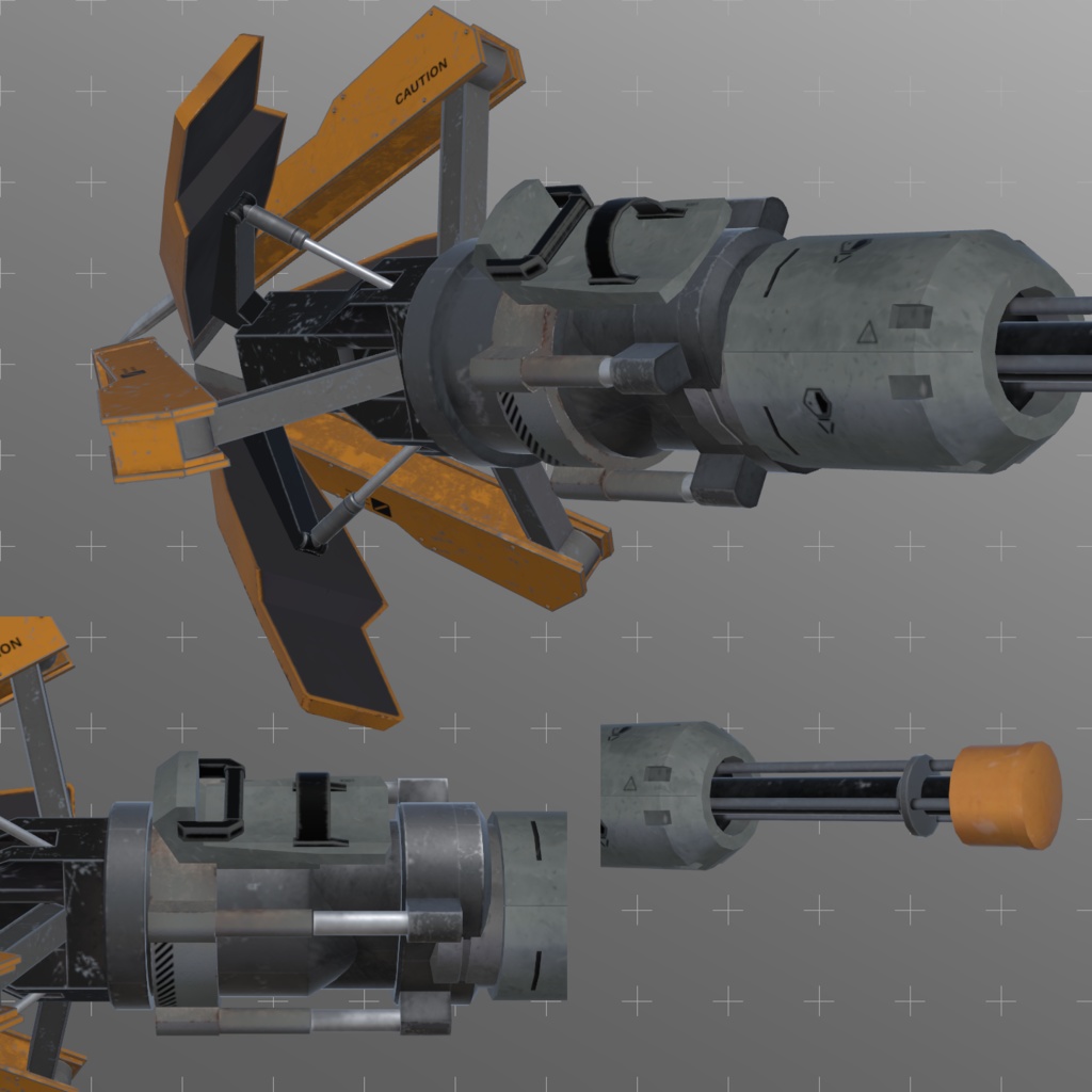 【ギミック付き3Dモデル】DemolitionLance