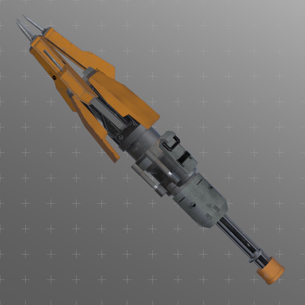 【ギミック付き3Dモデル】DemolitionLance