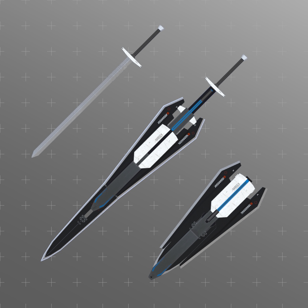 【ギミック付き3Dモデル】DualformAigis