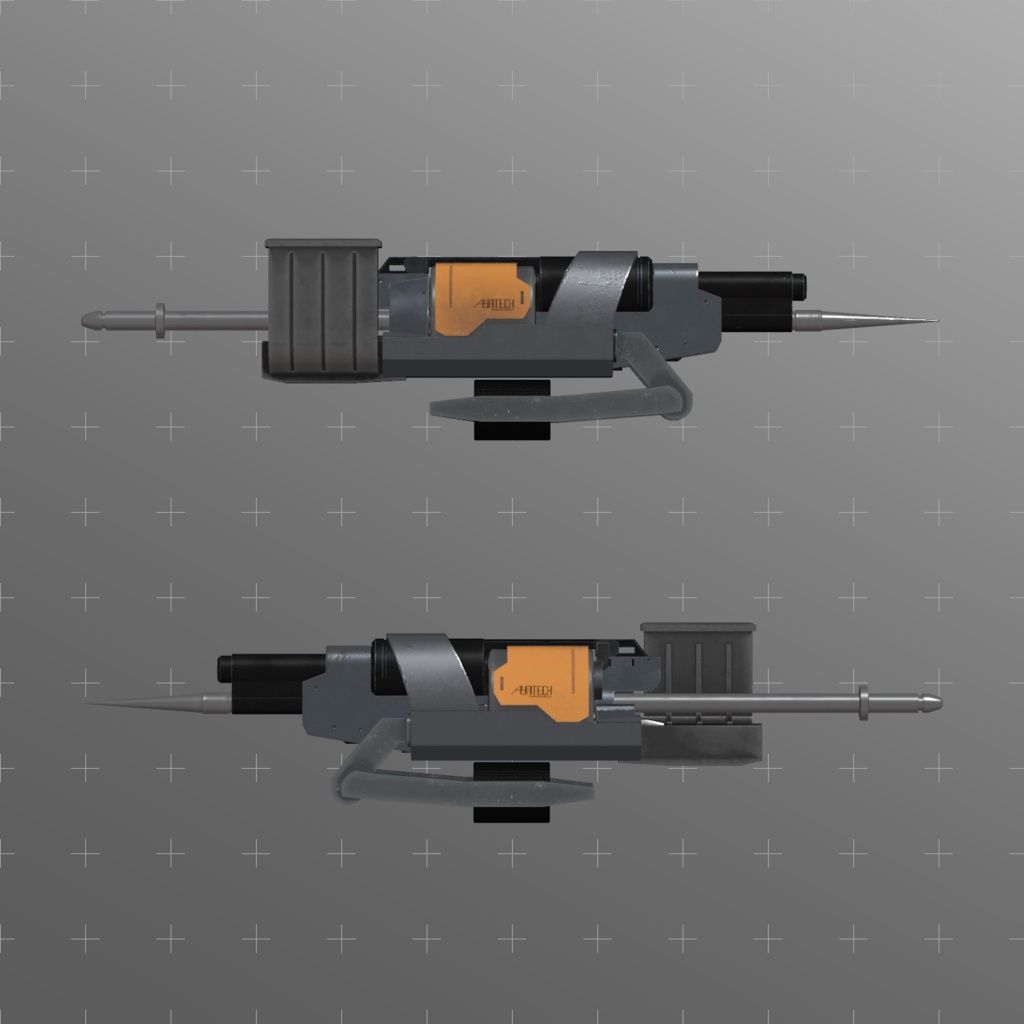 【ギミック付き3Dモデル】RevolverRam