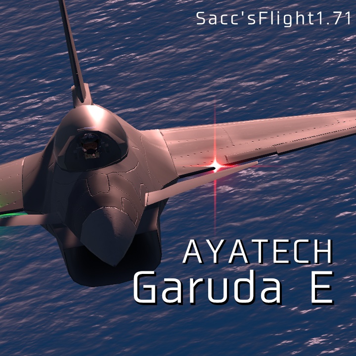 【VRChat】AYATECH Garuda E 【Sacc's Flight 1.71】