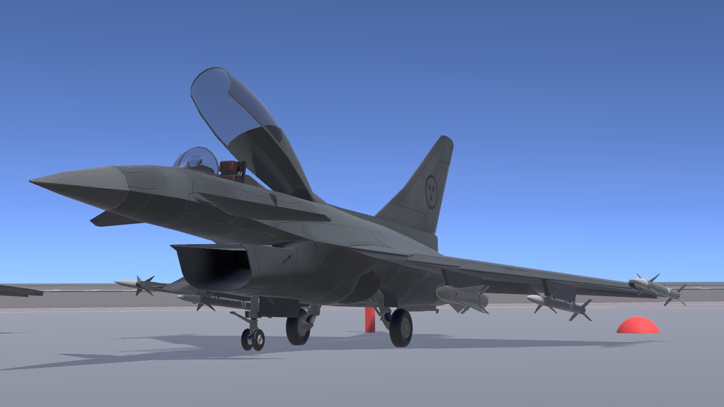 【VRChat】AYATECH Garuda E 【Sacc's Flight 1.71】