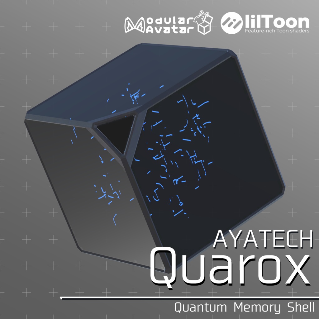 【ギミック付き3Dモデル】Quarox