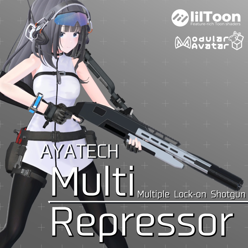 【ギミック付き3Dモデル】MultiRepressor