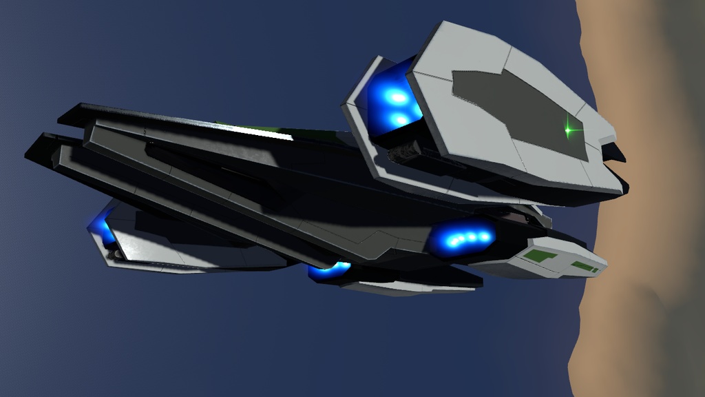 【VRChat】AYATECH Spacecraft KEELBACK 【Sacc's Flight 1.81】