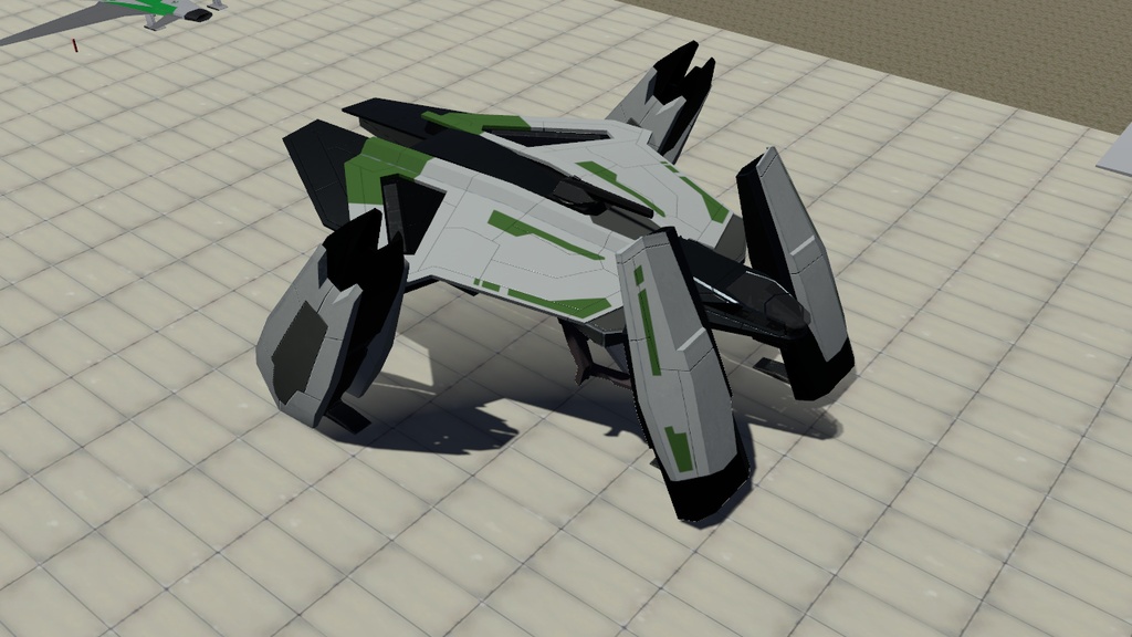 【VRChat】AYATECH Spacecraft KEELBACK 【Sacc's Flight 1.81】