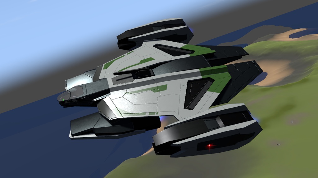 【VRChat】AYATECH Spacecraft KEELBACK 【Sacc's Flight 1.81】