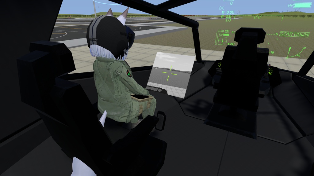 【VRChat】AYATECH Spacecraft KEELBACK 【Sacc's Flight 1.81】