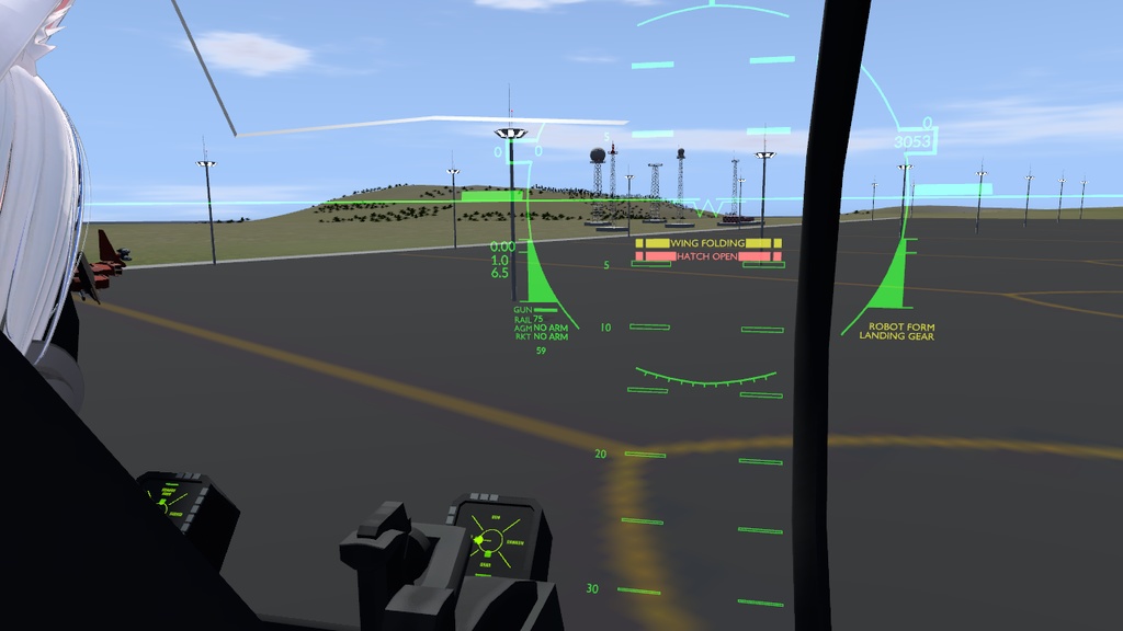 【VRChat】AYATECH Transformable Aircraft Wyvern【Sacc's Flight 1.81】