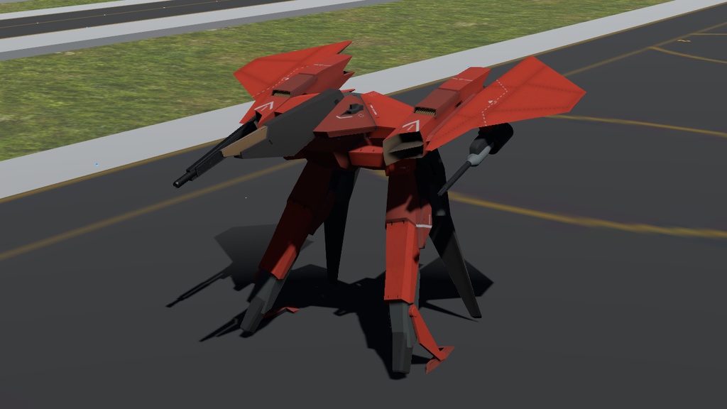 【VRChat】AYATECH Transformable Aircraft Wyvern【Sacc's Flight 1.81】