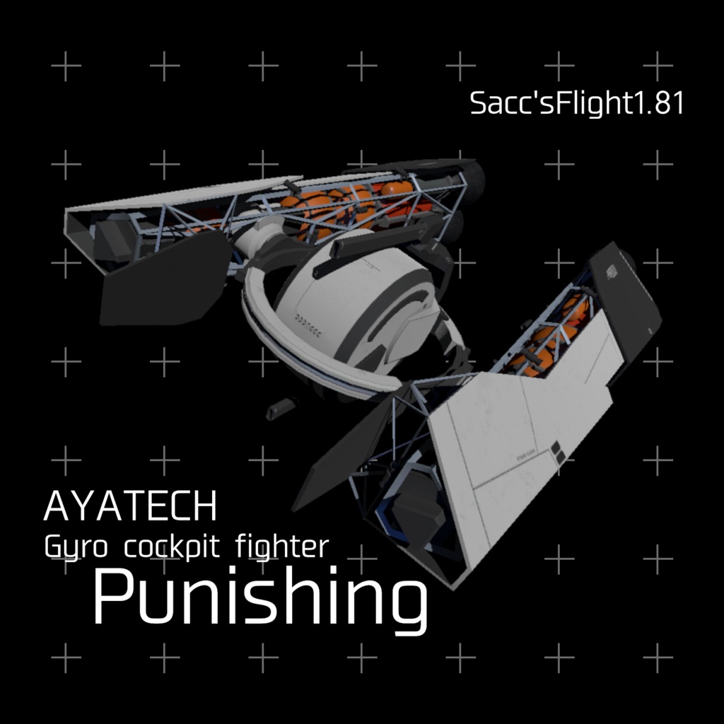 【VRChat】AYATECH Gyro cockpit fighter Punishing【Sacc's Flight 1.81】