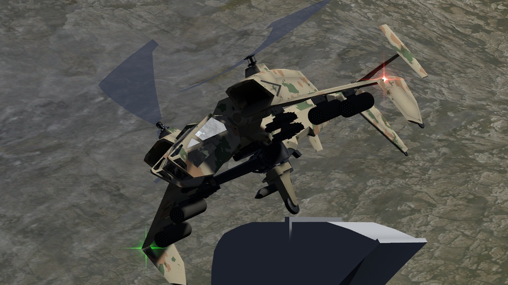 【VRChat】AYATECH Heavy Attack Helicopter Rakshasa【Sacc's Flight 1.81】