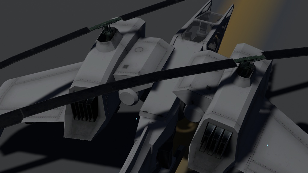【VRChat】AYATECH Heavy Attack Helicopter Rakshasa【Sacc's Flight 1.81】