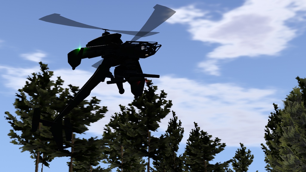 【VRChat】AYATECH Heavy Attack Helicopter Rakshasa【Sacc's Flight 1.81】