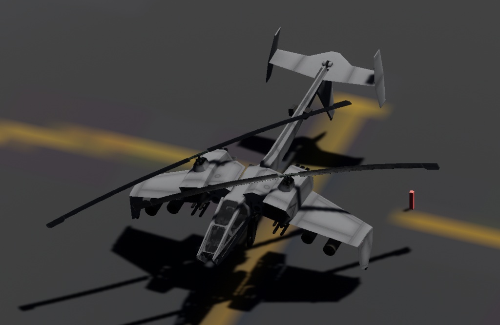 【VRChat】AYATECH Heavy Attack Helicopter Rakshasa【Sacc's Flight 1.81】