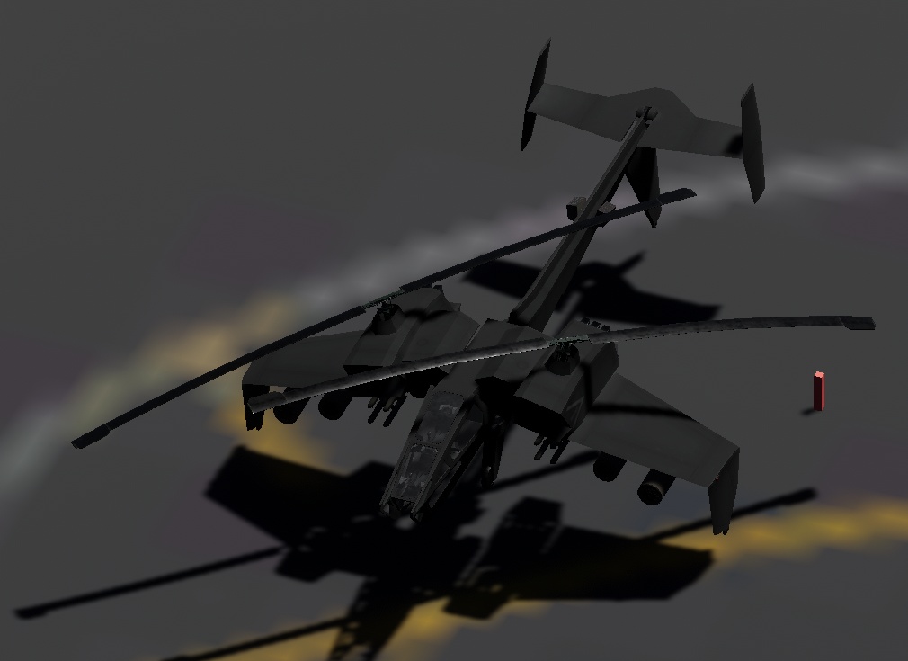 【VRChat】AYATECH Heavy Attack Helicopter Rakshasa【Sacc's Flight 1.81】
