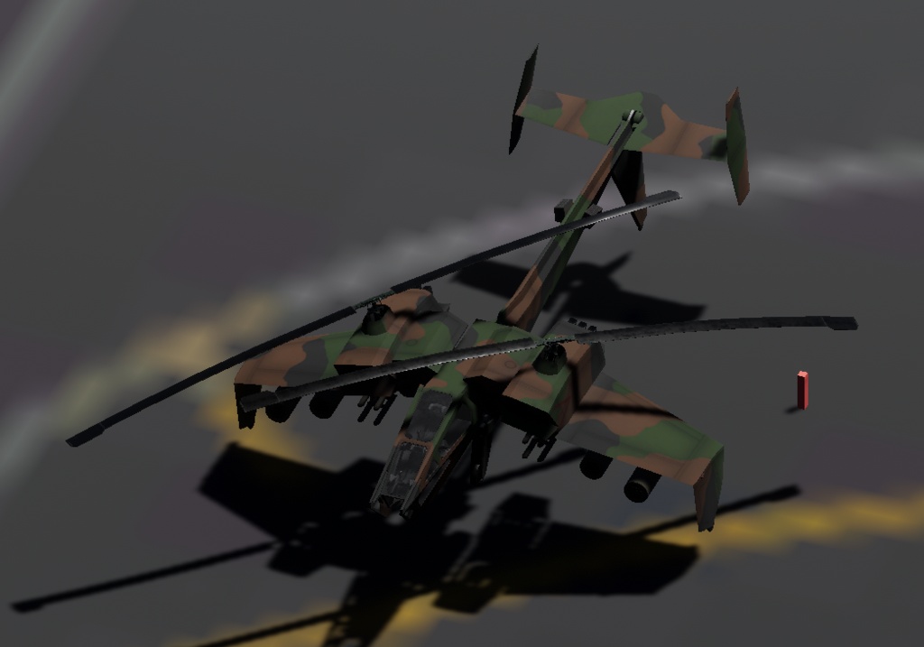 【VRChat】AYATECH Heavy Attack Helicopter Rakshasa【Sacc's Flight 1.81】