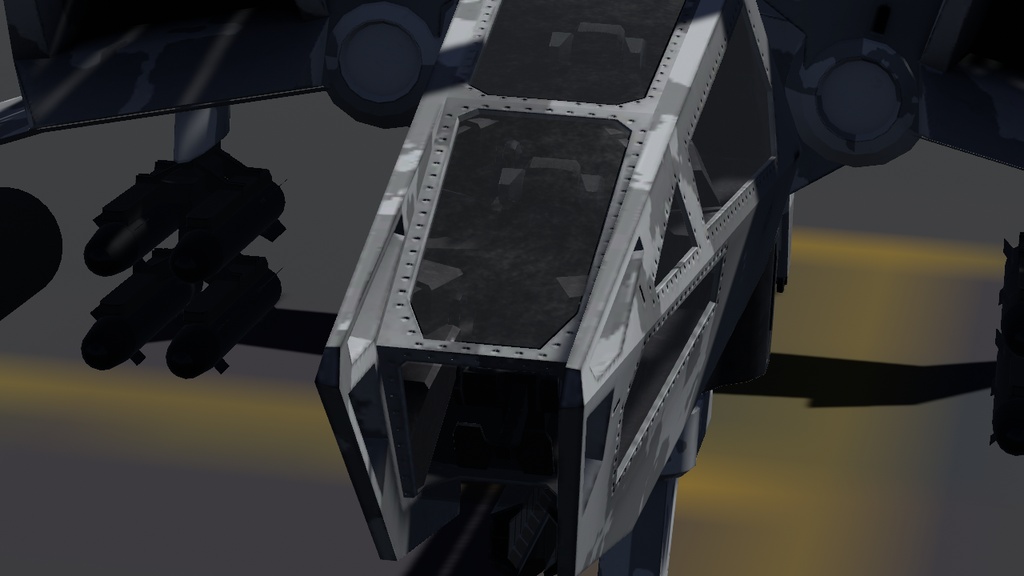 【VRChat】AYATECH Heavy Attack Helicopter Rakshasa【Sacc's Flight 1.81】