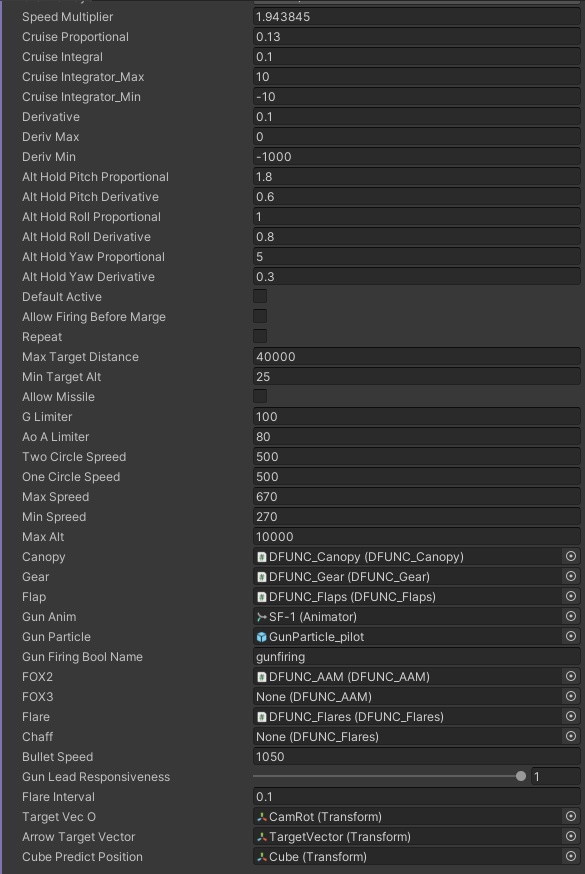 Sacc's flight向け ドッグファイトNPCシステム