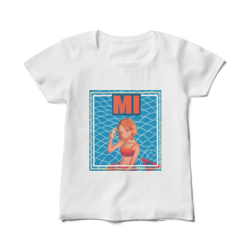 夏Tシャツ(文字入り)レディース