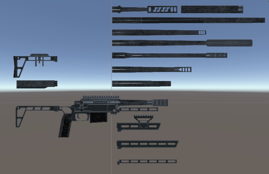 ボルトアクションライフル「R700ポークソード」