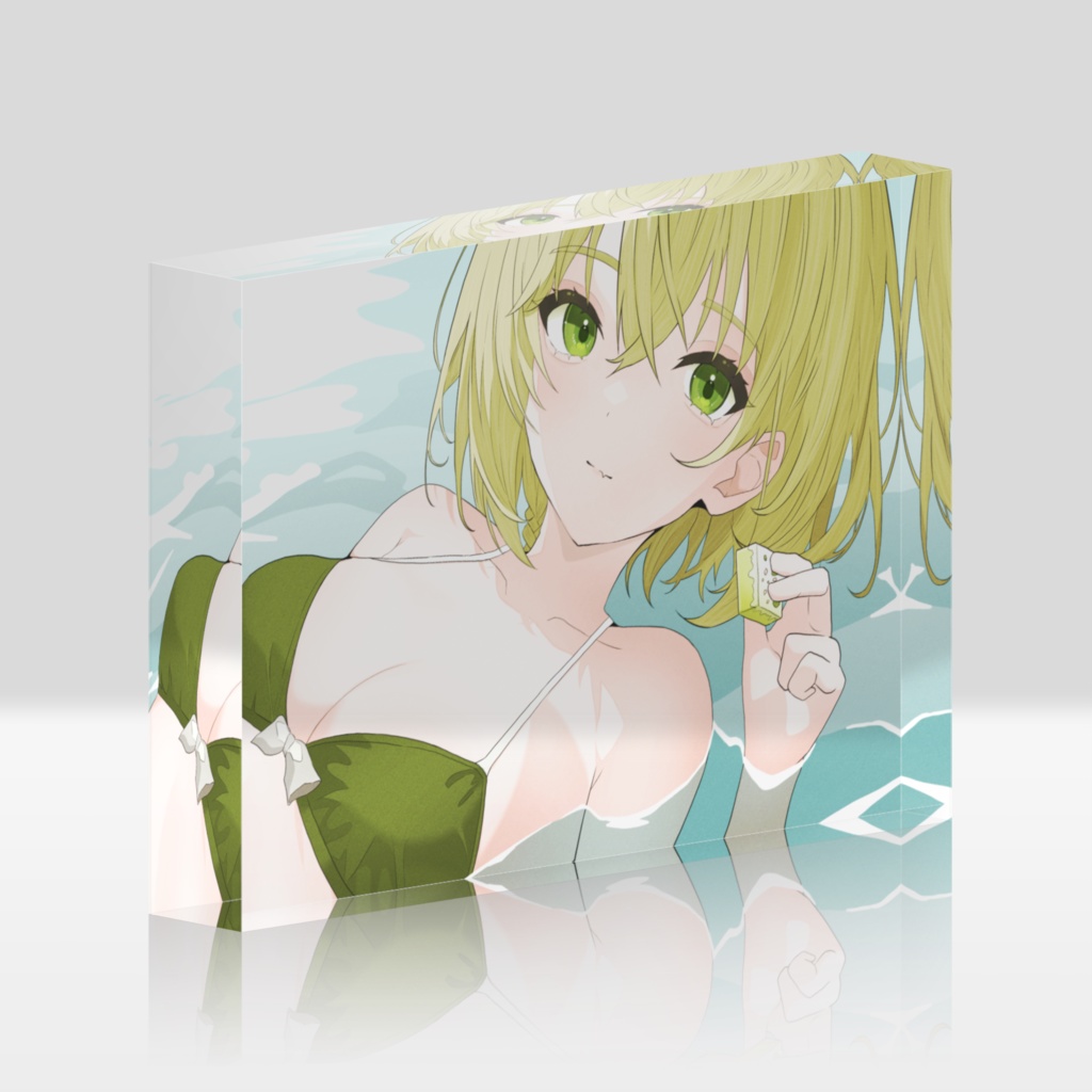 アクリルブロック_まめsummer