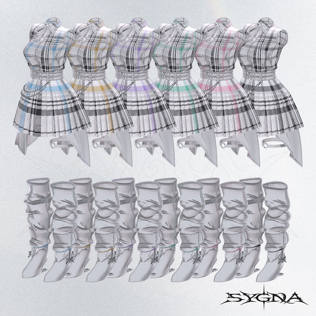 【SALE 50%OFF / 12アバター対応】 Code_01 Midnight Ribbon