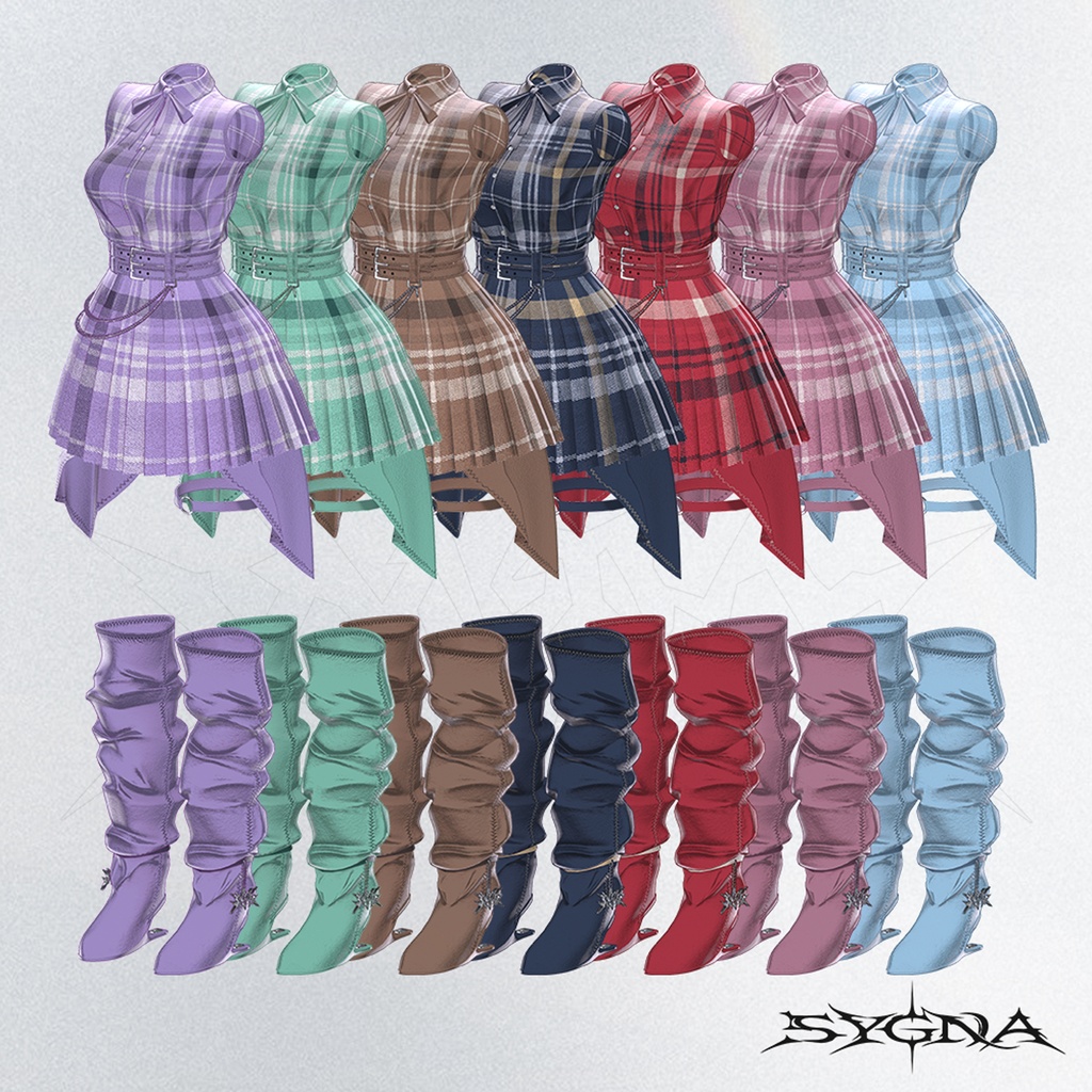 【SALE 50%OFF / 12アバター対応】 Code_01 Midnight Ribbon