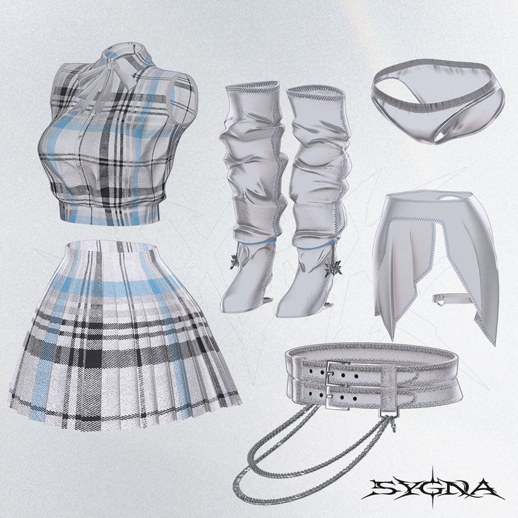 【SALE 50%OFF / 12アバター対応】 Code_01 Midnight Ribbon
