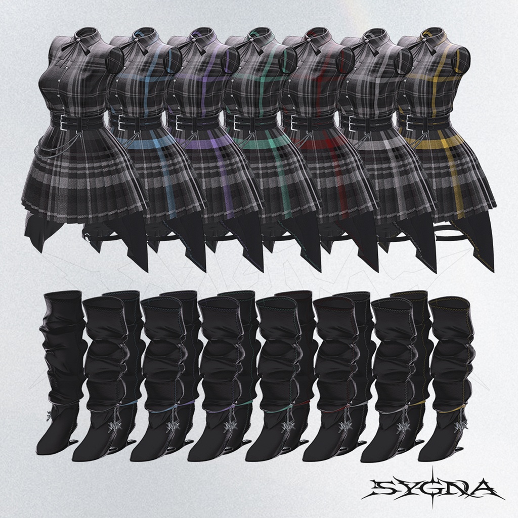 【SALE 50%OFF / 12アバター対応】 Code_01 Midnight Ribbon