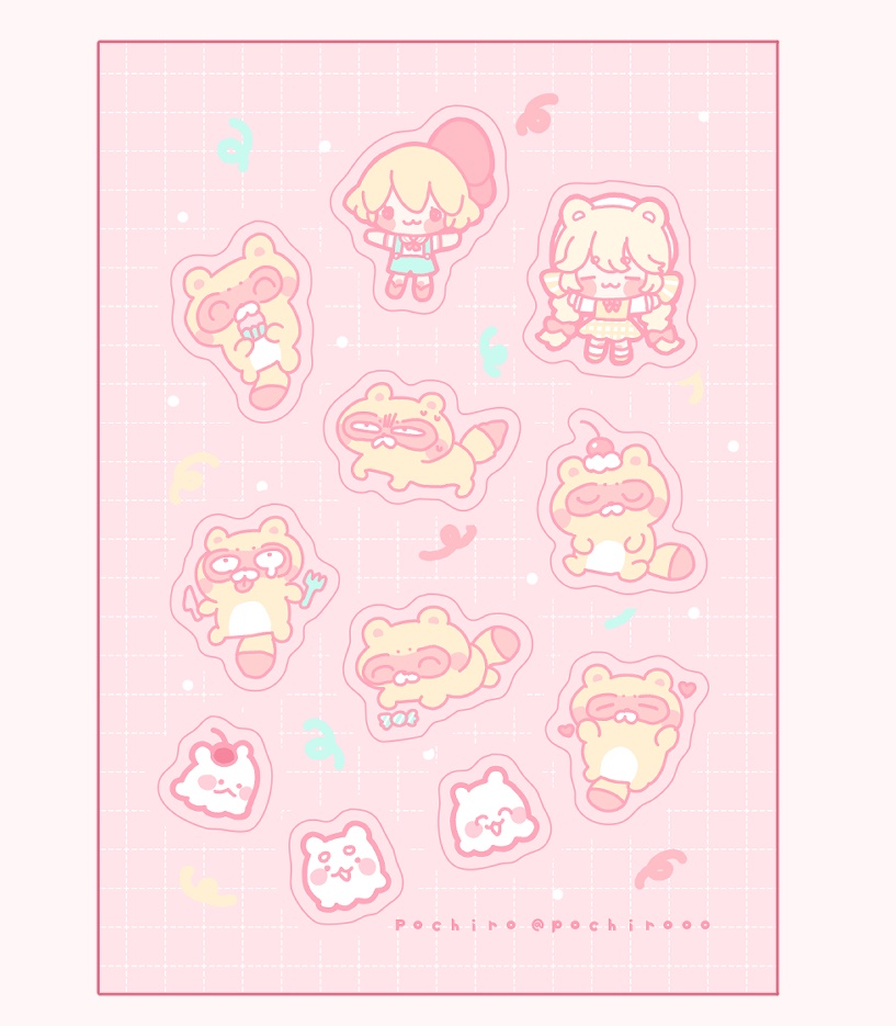 ハーフカットシール