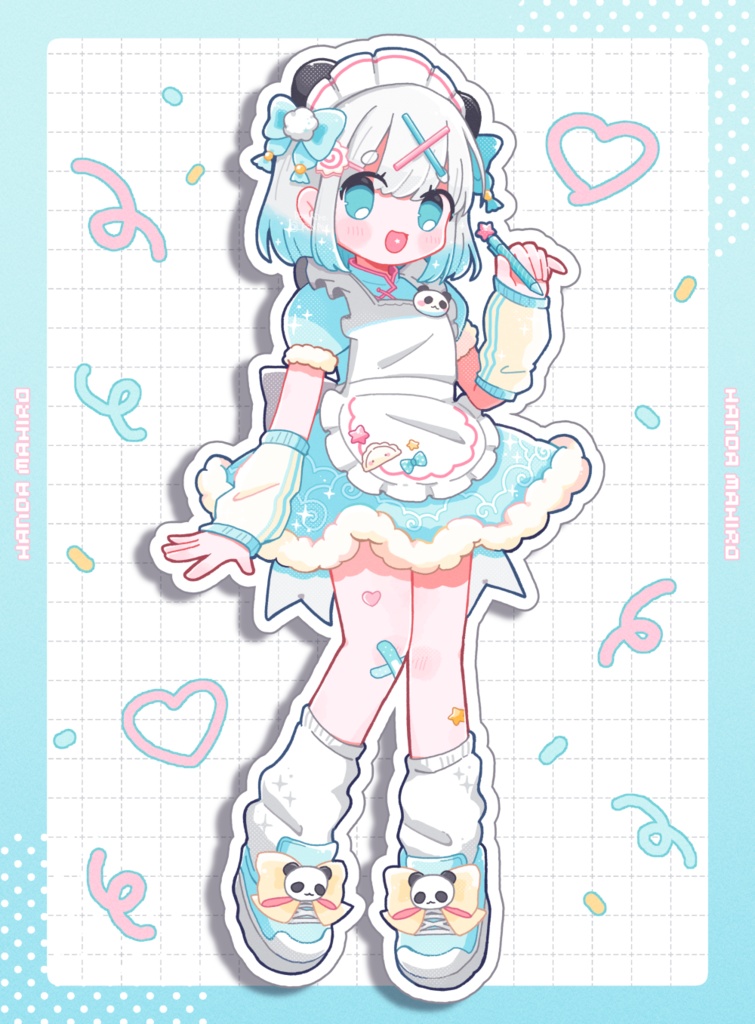 キャンバス「半田ちゃん」